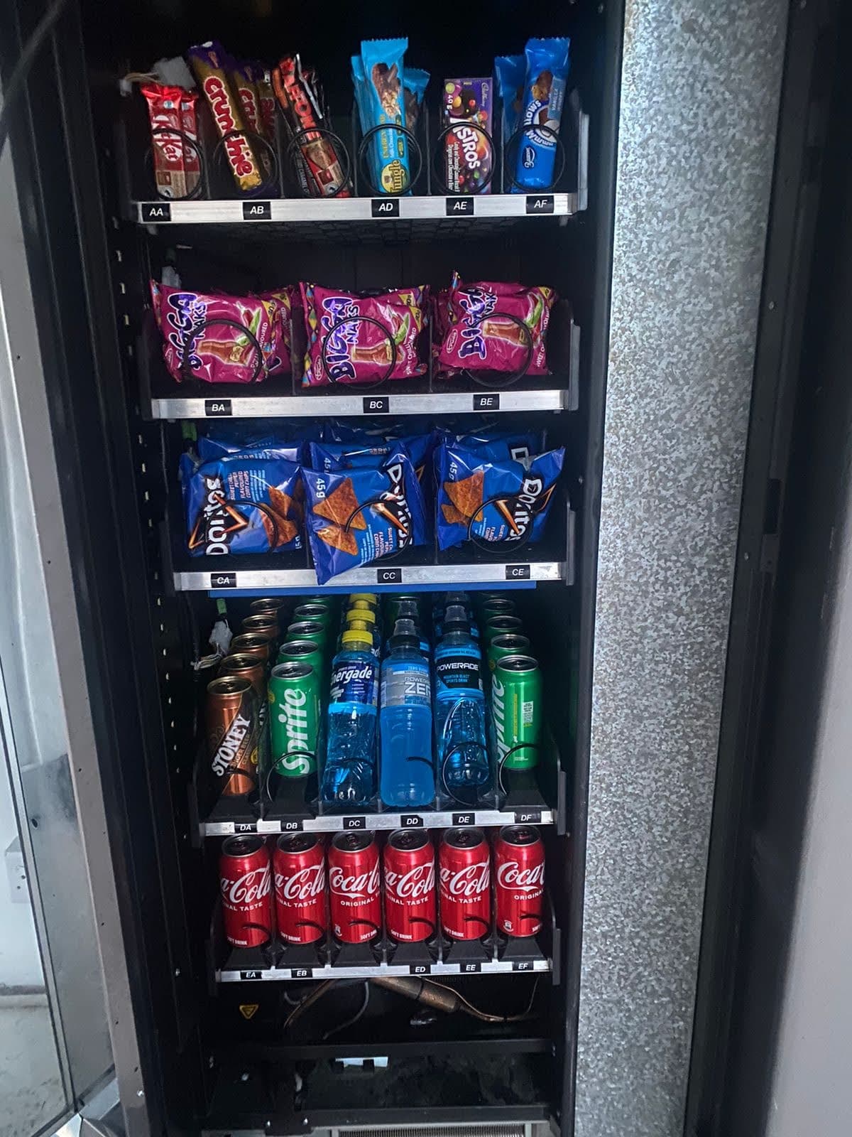 Fresh snacks and beverages